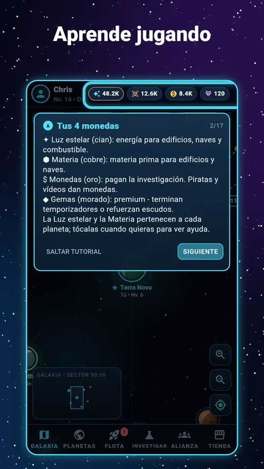 Pocket Galaxy – Aprende jugando