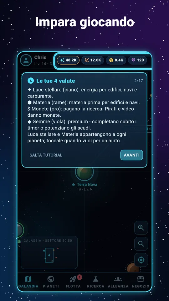 Pocket Galaxy – Impara giocando