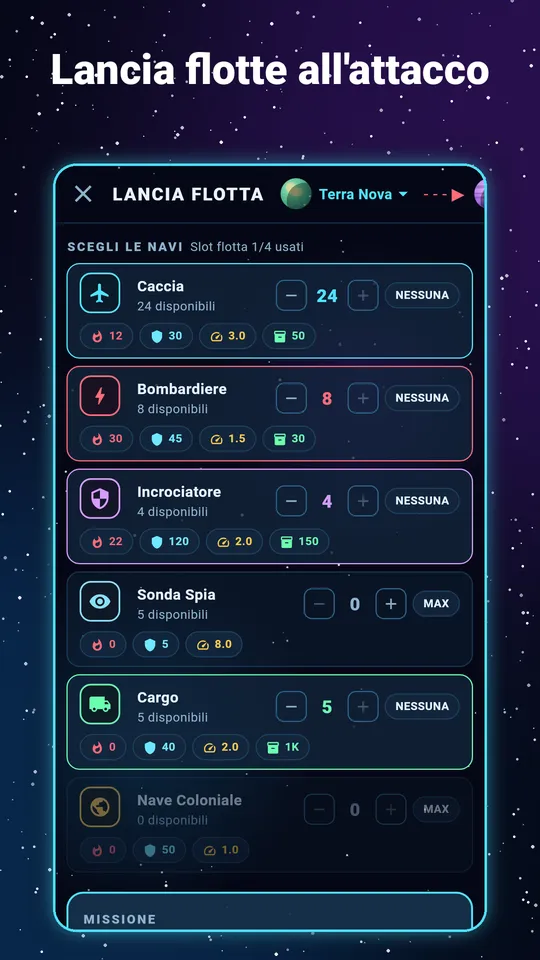 Pocket Galaxy – Lancia flotte e attacca