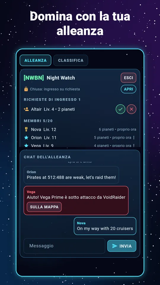 Pocket Galaxy – Domina con la tua alleanza